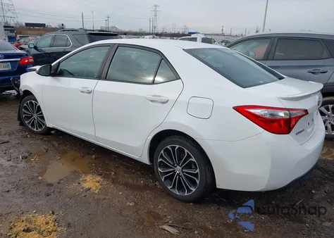 2015 Toyota Corolla S Plus from USA, damaged, VIN 2T1BURHE3FC395162